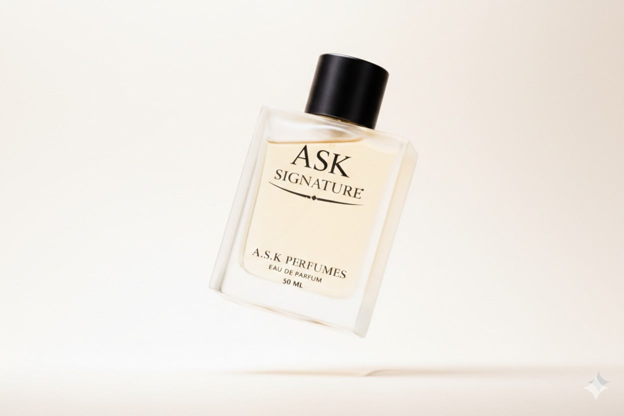 ASK Signature Key – Luxury Inspired Unisex EDP Perfume with Cardamom, Toffee & Amberwood - Office & Everyday Scent | 50ml